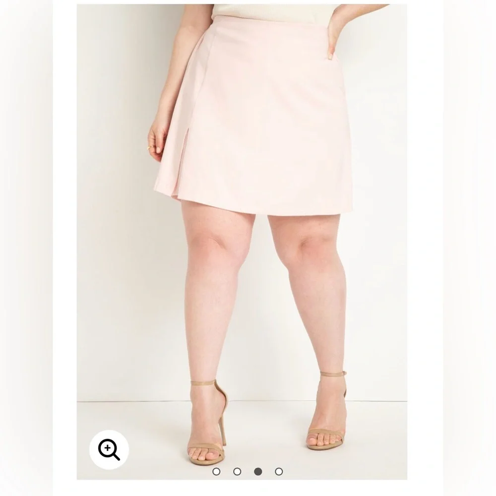 Side Slit Skort - Picture 3 of 6